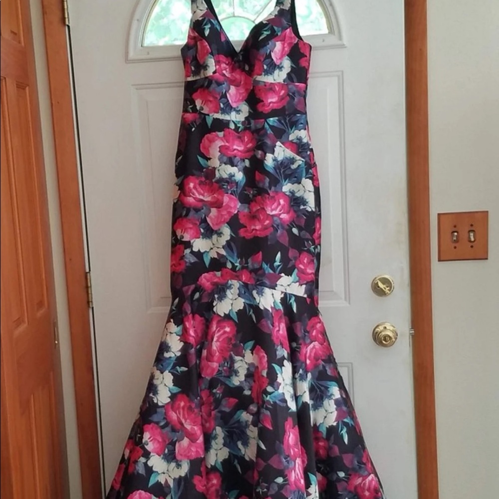 Floral Prom Dress